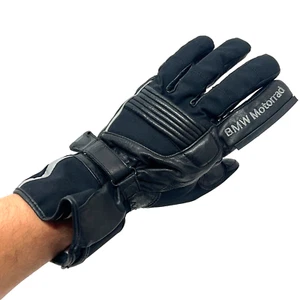 BMW Motorrad Leather Protection Gloves Moto GORE-TEX - Black Size M - Bild 1 von 7