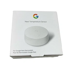 Google Nest Temperature Sensor White New - Picture 1 of 10