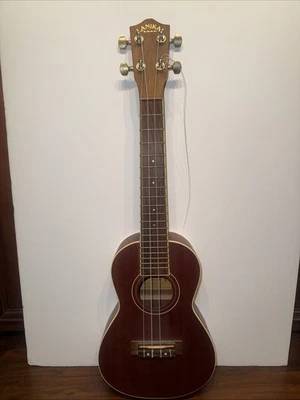 Lanikai LU22CGC Concert Ukulele Hawaii Authentic Brown Mahogany 4 String  - Image 1 of 4