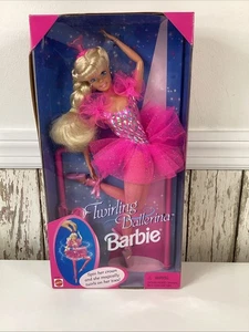 1995 TWIRLING BALLERINA BARBIE - 15086 - ORIGINAL BOX UNOPENED - Picture 1 of 15