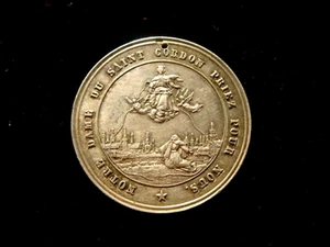 FRANKREICH. Stadt Valenciennes. Silber Jeton. Stadt 1008 von der Pest befreit. - Bild 1 von 2