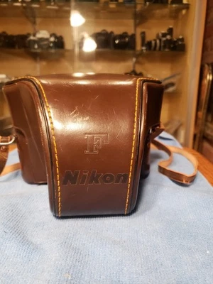 Nikon F Photomic 1960 Eveready Funda de cuero marrón para cámara Foto 1 de 4