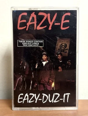 Eazy-E : Eazy-Duz-It Cassette Tape 1988 Priority Records Ruthless Records NWA - Image 1 of 4
