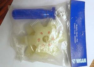 WIGAM - Lamellenkamm - incl. 2 Kämme 8-9-10-12-14-15 mm - Bild 1 von 1