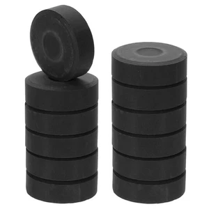 12 Pcs Washable Tempera, 2.3"x0.7" Large Tempera Paint Cakes, Black - Imagen 1 de 6