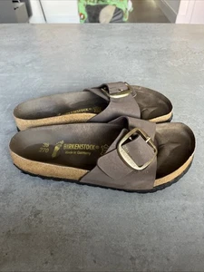 Birkenstock madrid big buckle EU38 UK5 Brown - Picture 1 of 9