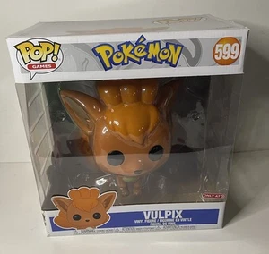 2020 Funko Pop! Games Nintendo Pokemon Vulpix 599 Jumbo Target Exclusive - Picture 1 of 17