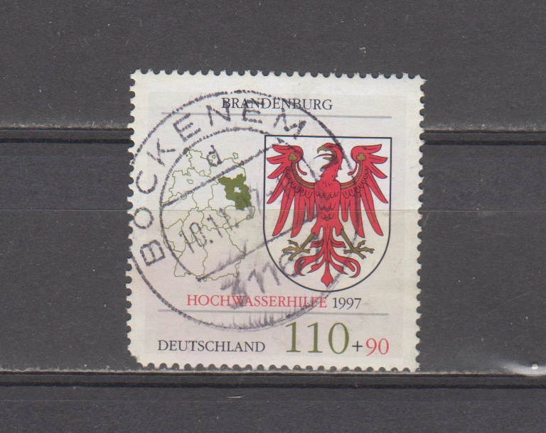 GERMANY :  1997 - USED  - SCOTT # B818   SEMI - POSTAL - Image 1 of 1