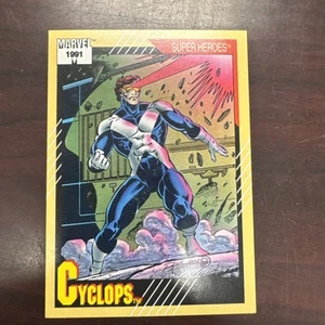 Marvel Universe Trading Cards 1991 CYCLOPS #51 Impel Series 2 Complete Your Set - Bild 1 von 2