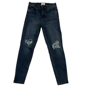 Celebrity Pink Women’s Size 5/27 Blue Jeans High Rise Ankle Skinny Dark Wash - Picture 1 of 7