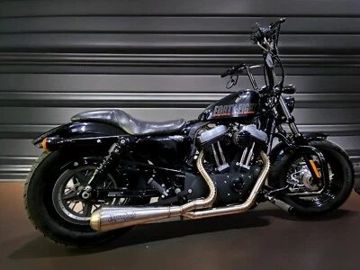 2-1 Exhaust Pipe HARLEY DAVIDSON SPORTSTER 883 1200 Forty Eight 2004-2020 - Image 1 of 4