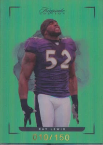 2022 Super Products Keepsake Edition #1 Ray Lewis GREEN /150 Ravens - Picture 1 of 2