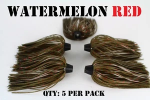 FALDAS PRO-TIE Bajo, cebo giratorio, cebo de pesca Chatterbait falda señuelo. Cantidad: 5 por paquete - Imagen 1 de 4