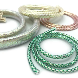 FLASHABOU MINNOW BODY - Fly Tying Flash Braid Tubing Small Medium Large Hedron - Picture 1 of 13