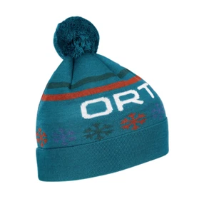 BERRETTO ORTOVOX MERINO NORDIC KNIT BEANIIE PACIFIC GREEN - Bild 1 von 3