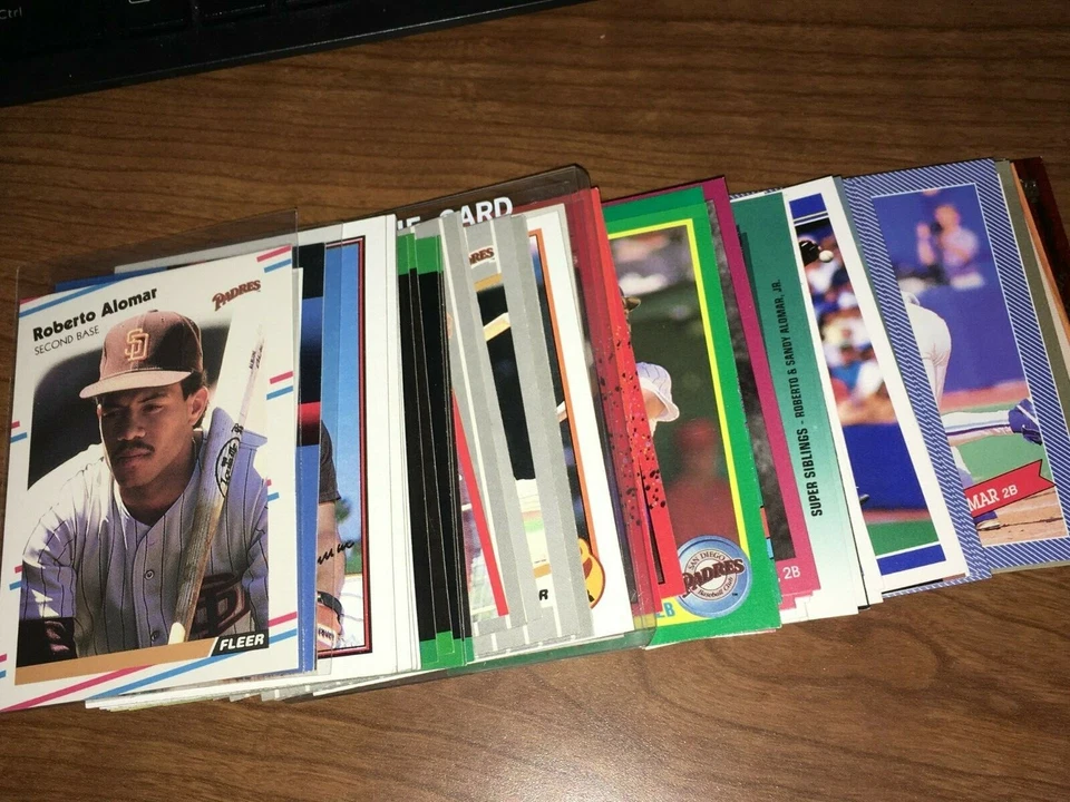 ROBERTO ALOMAR Baseball Card Pick Any Inserts SP Rookie RC All NM & Better Upick - Image 1 of 1