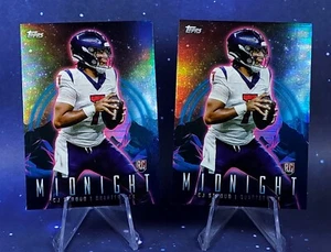 CJ Stroud RC 2023 Topps Compuesto Fútbol Medianoche Refractores Texans Novato - Imagen 1 de 10