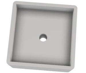 Plantilla de madera 90 mm 3,5" poste agujero 1/2" - Imagen 1 de 4