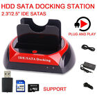 HDD Docking Station Dual USB 2.0 2.5 3.5 Zoll SATA Externe IDE Festplatte C LOVE