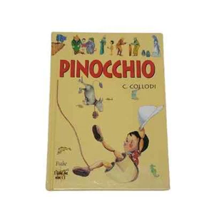 Pinocchio by Carlo Collodi in ITALIAN Vintage EUC - Picture 1 of 8