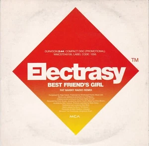 ELECTRASY Best Friend's Girl ( 1 Track Promo CD ) - Bild 1 von 3
