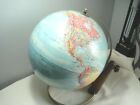 Vintage...Mid Century....Dual..Axis...Stand...Topographic...Desk...Globe..U.S.A.
