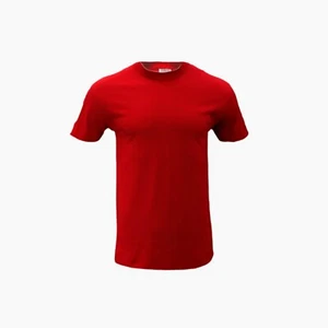 Vintage Oneita Power 50 Plus T Shirt Adult Medium Red Single Stitch 1990s USA - Picture 1 of 8
