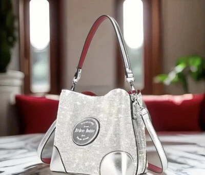 NWT Rhinestone Bucket Bag  - Image 1 of 3