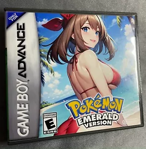 Pokémon Emerald Game Boy Advance DS Game Case Custom Cover Art - NO GAME INC - Picture 1 of 3