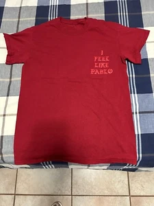 Kanye West “I Feel Like Pablo” Double Sided T Shirt Size Small - Picture 1 of 4