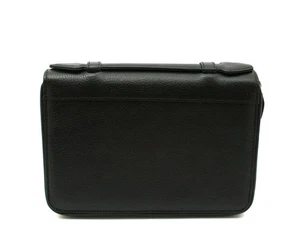 DUCT Bibelgroßer, 6-Loch Rindsleder Organizer mit rundem Reißverschluss, SVVV-560 (b - Bild 1 von 8