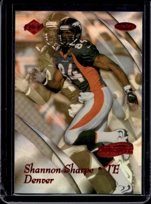 Collector's Edge Masters Shannon Sharpe 1999 HoloSilver #/3500 Broncos Foto 1 de 2