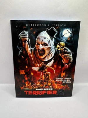 Terrifier 2 Collector’s Edition (Blu-ray 2022) W/ Slipcover Art The Clown Horror - Image 1 of 4