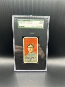 1910 T206 SWEET CAPORAL 350/25 JIMMY COLLINS PORTRAIT SGC 2 HOF - Picture 1 of 2