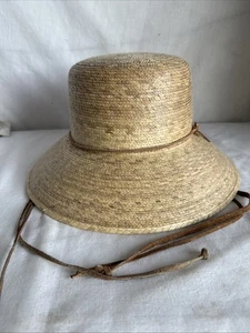Womens Tula Straw Abby Hat Handmade in Mexico Garden Beach - Picture 1 of 4