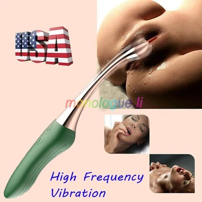 Masajeador de próstata punto P vibrador anal estimulador tapón trasero juguete sexual para hombres Foto 1 de 4