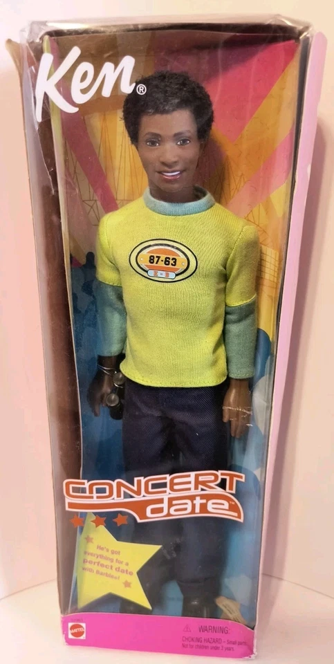 Barbie Concert Date Ken Afro American #53963 Mattel 2001