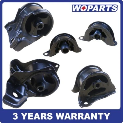 5PCS Engine Trans Mount Fit For 1993-1997 Honda Civic Del Sol 1.5L/1.6L Manual - Image 1 of 4
