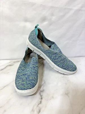 Zapatos sin cordones Nurse Mates Adela azul verde para mujer talla 7,5 ligeros Foto 1 de 4