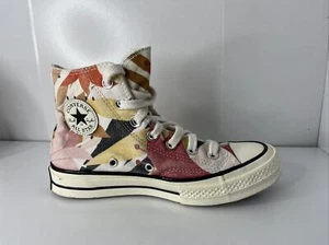 Top alto Converse Chuck 70 'Vintage Floral' naranja rosa garceta para mujer talla 5,5 - Imagen 1 de 7