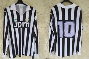 Vintage JUVENTUS TURIN 1991 1993 Jersey BAGGIO 10 Jersey Shirt KAPPA XL - Picture 1 of 6