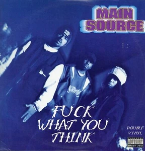 Main Source - Fuck What You Think '98 2xLP US Official Release!VG+/VG - Picture 1 of 5