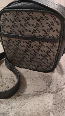 Adidas Uinsex Cross Body Messenger Bag Vintage Beams Japan Used Very rare — 第 1/4 张图片