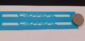 decals decalcomanie flanc porsche carrera en blanc 1/18 - Picture 1 of 1