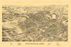 Pittsfield Massachusetts - Van De Car 1889 - 23.00 X 34.50