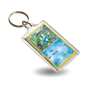 Pokemon Froakie TCG Card Inspired Keyring / Key Chain Classic Style - Foto 1 di 2