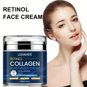 Retinol Wrinkle Remover Face Cream Firming Lifting Anti Aging Fade Fine Lines - Picture 1 of 8