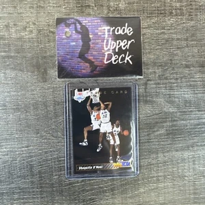 Shaquille O’Neal 1992-1993 Upper Deck Shaq Rookie RC Trade Card #1 & Mail In - Picture 1 of 5