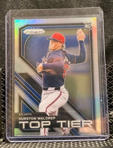 Hurston Waldrep 2024 Prizm Top Tier Silver Prizm - Braves - Bild 1 von 2