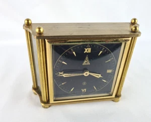 Art Deco Tischuhr Mechanisch Handaufzug 30er-40er Jahre Design - Bild 1 von 8